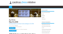 Desktop Screenshot of carolinaschessinitiative.com